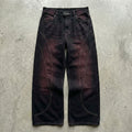 Moda wine wash Jeans