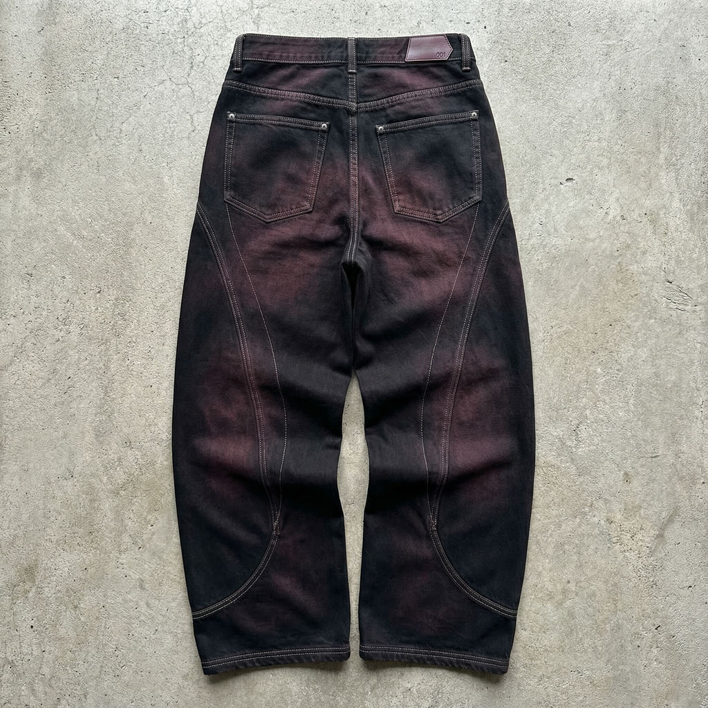 Moda wine wash Jeans
