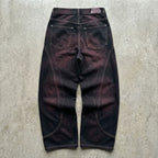 Moda wine wash Jeans